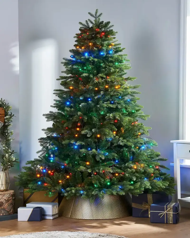 192 LED Christmas Tree String Lights, Multi Colour, 2 m