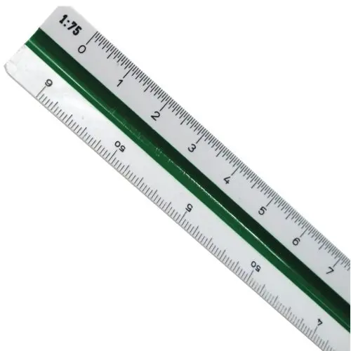 300mm Draughtmans Triangular Scale