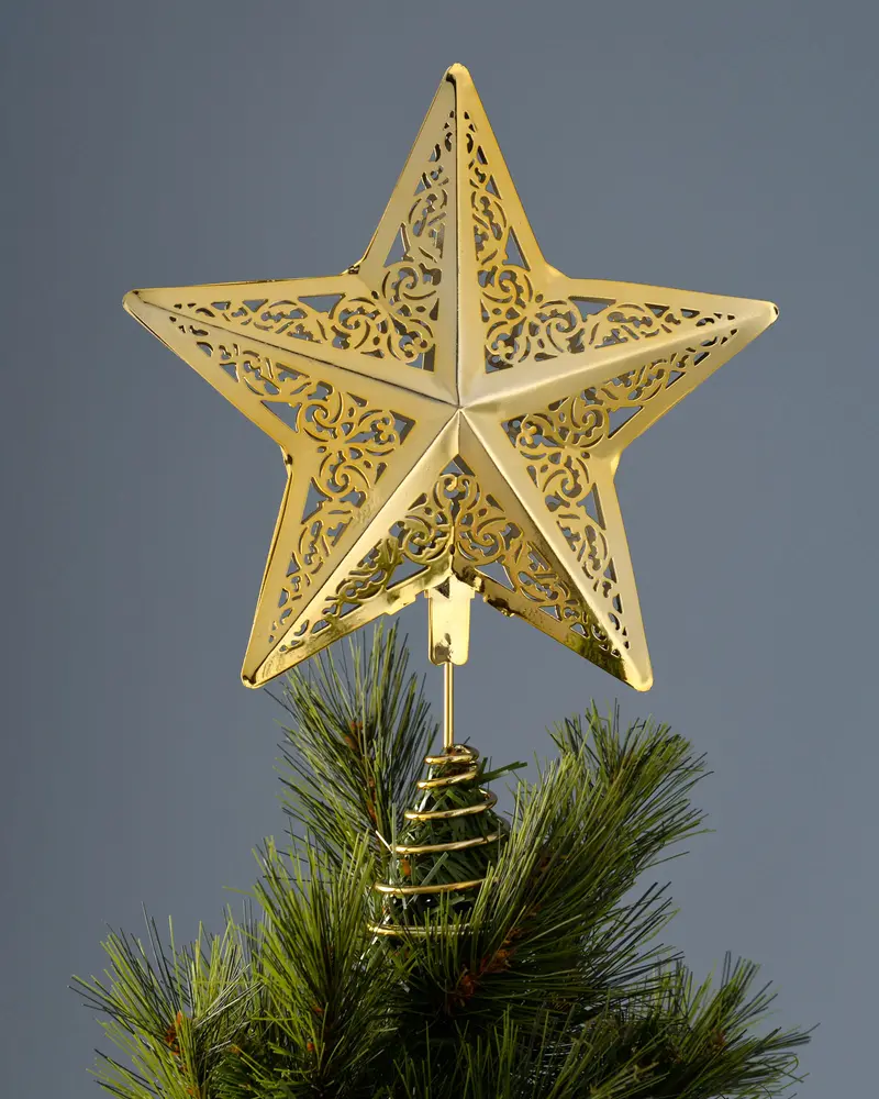 3D Star Christmas Tree Topper