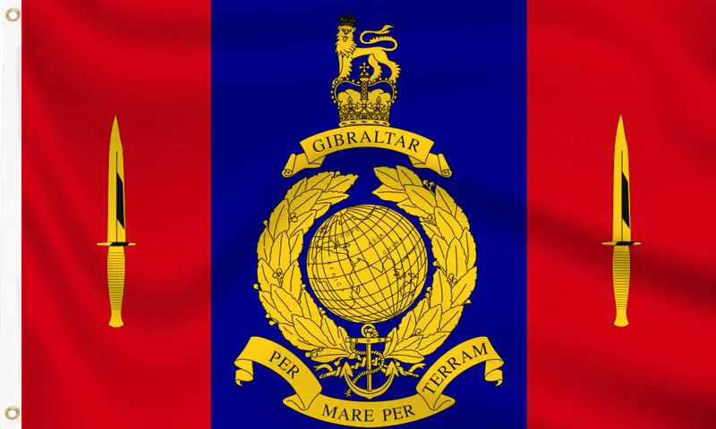 45 Commando Royal Marines Flag