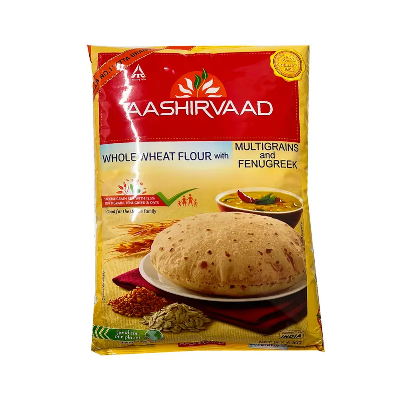 Aashirvaad Multigrains And Fenugreek Atta (Export Pack)