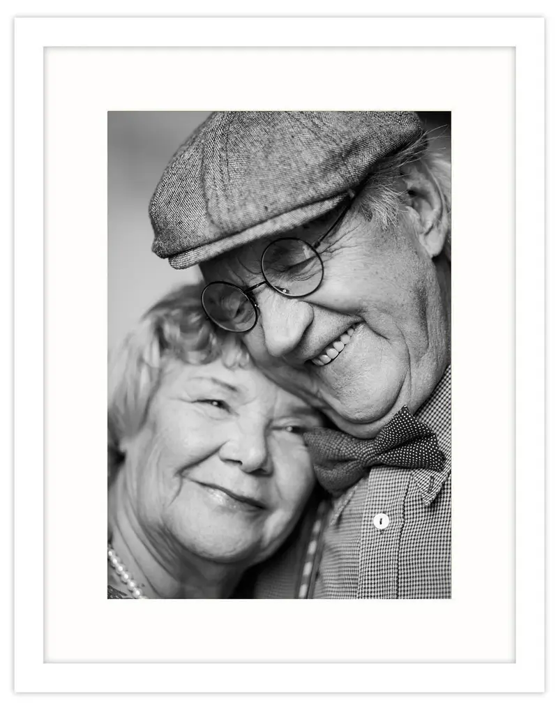 AF09F - White Picture Frame A4