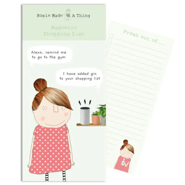 Alexa Gin Magnetic Notepad