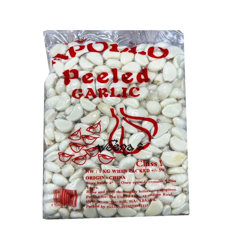 Apollo Peeled Garlic 1kg (Approx)
