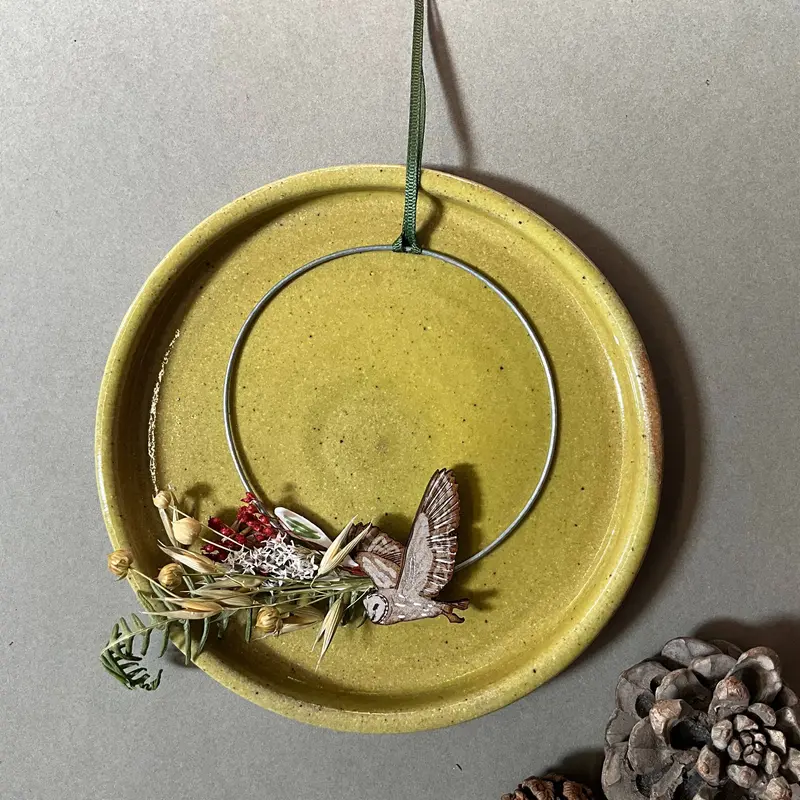 Barn Owl Wreath