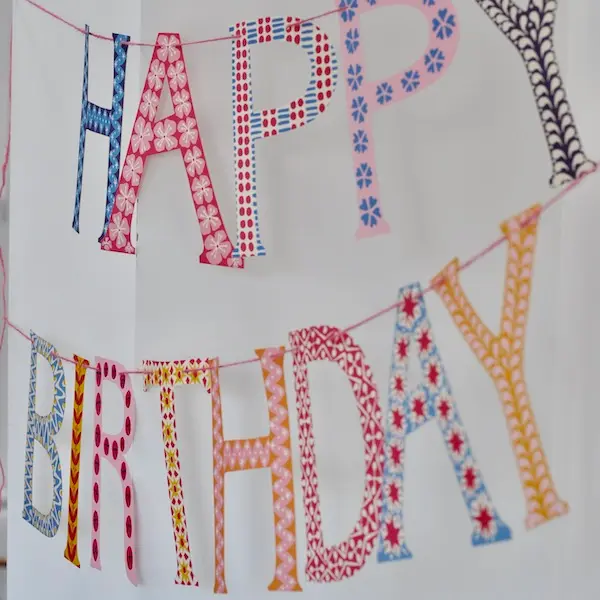 Birthday Banner Kit