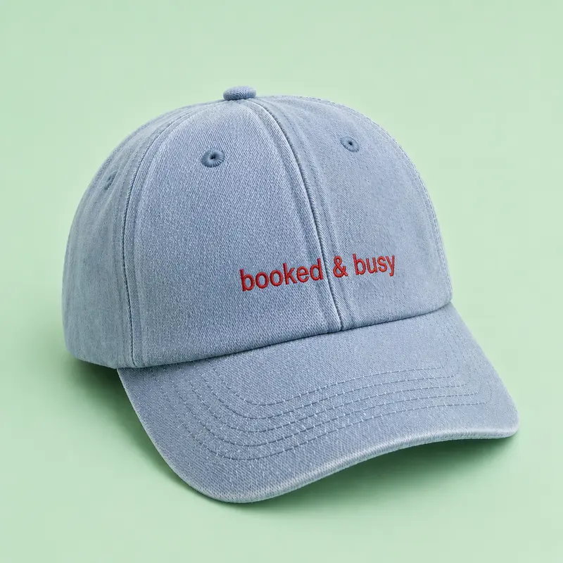 Booked & Busy Cap