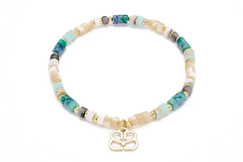 Breeze Neutral Gemstone Bracelet