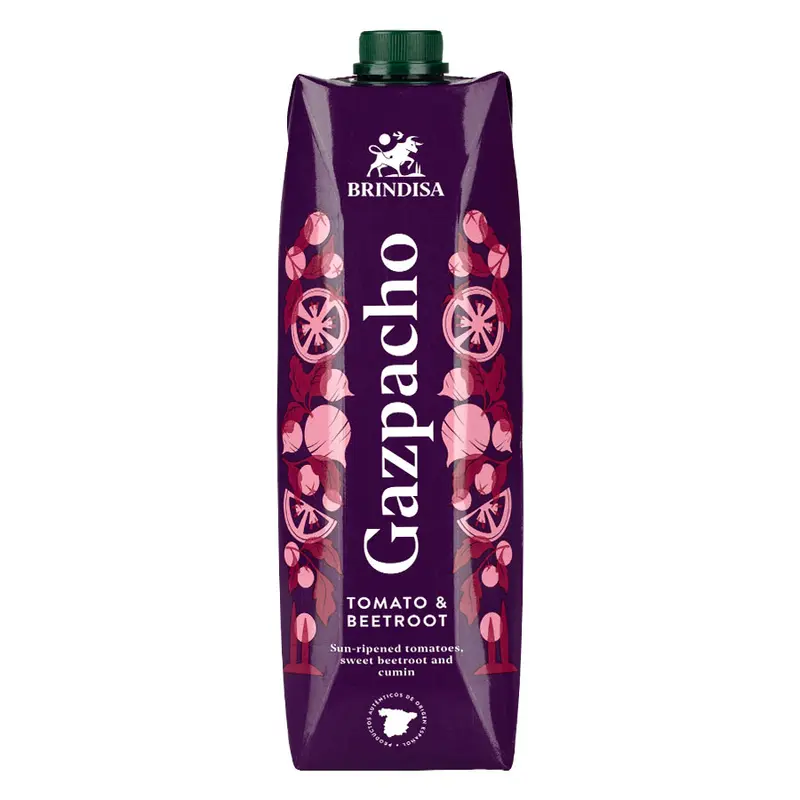 Brindisa Tomato & Beetroot Gazpacho, 1L