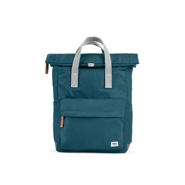 Canfield Medium Backpack in Teal Nylon