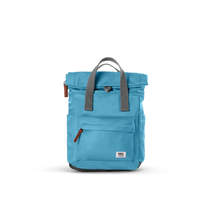 Canfield Small Backpack in Petrol Nylon
