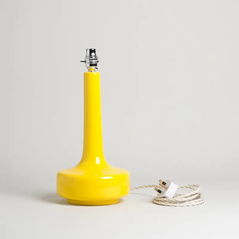 Ceramic Bell Bottom Lamp Base