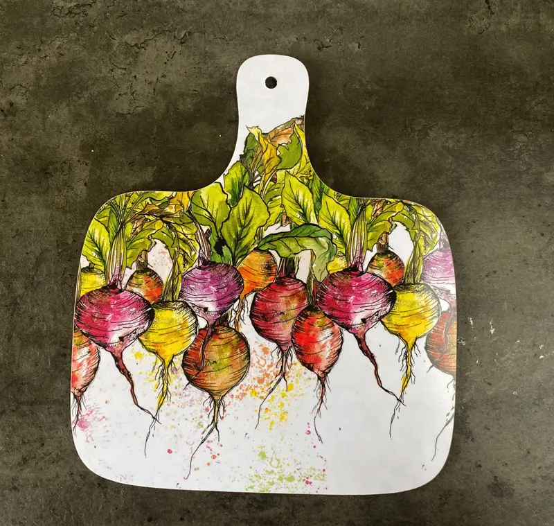 Chopping Board (large) - Radish