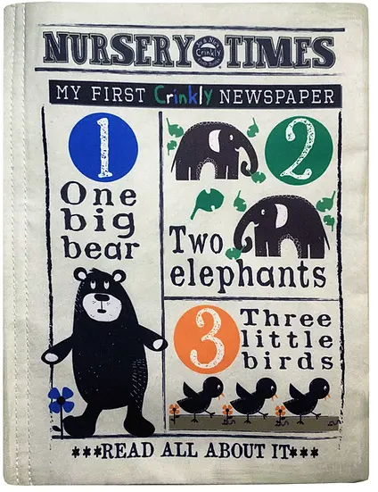 Creatures Count Crinkly Newspaper