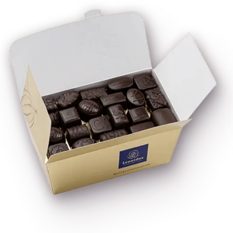 DARK Chocolates Ballotin Box - 60 Chocolates