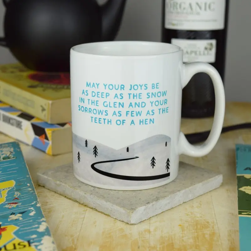 Deep as the Snow mug