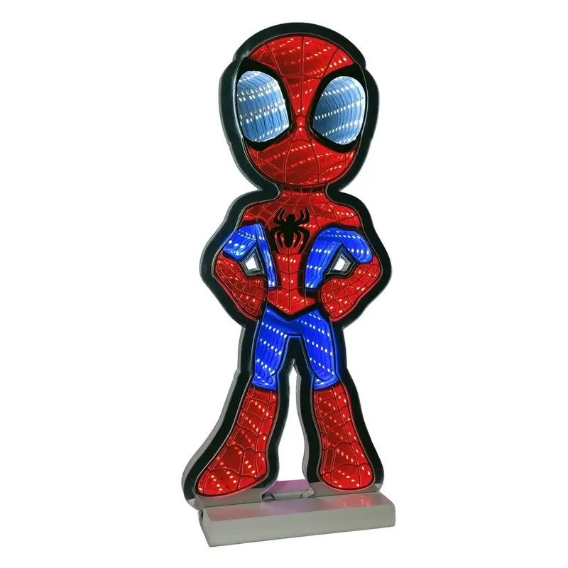 Disney Marvel Spiderman Infinity Mirror Light - 40cm