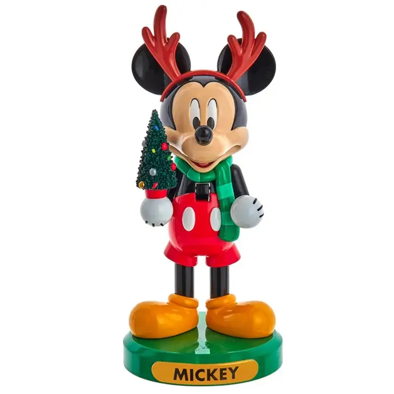 Disney Mickey Mouse with Christmas Tree Nutcracker