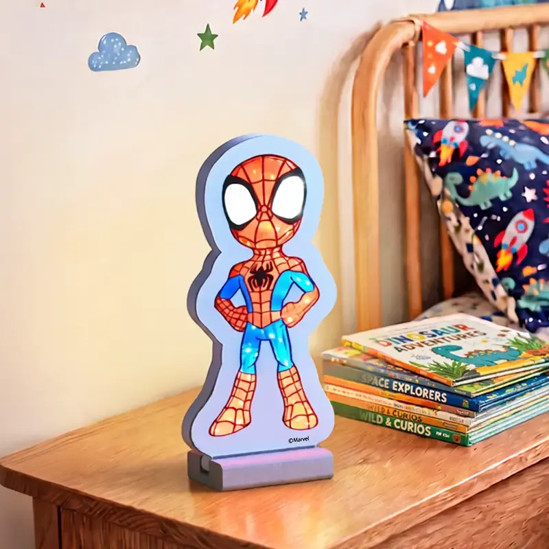 ©Disney Spiderman LED Infinity Mirror Light 20cm