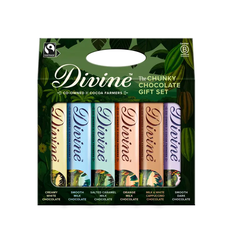 Divine Chunky Chocolate Gift Set