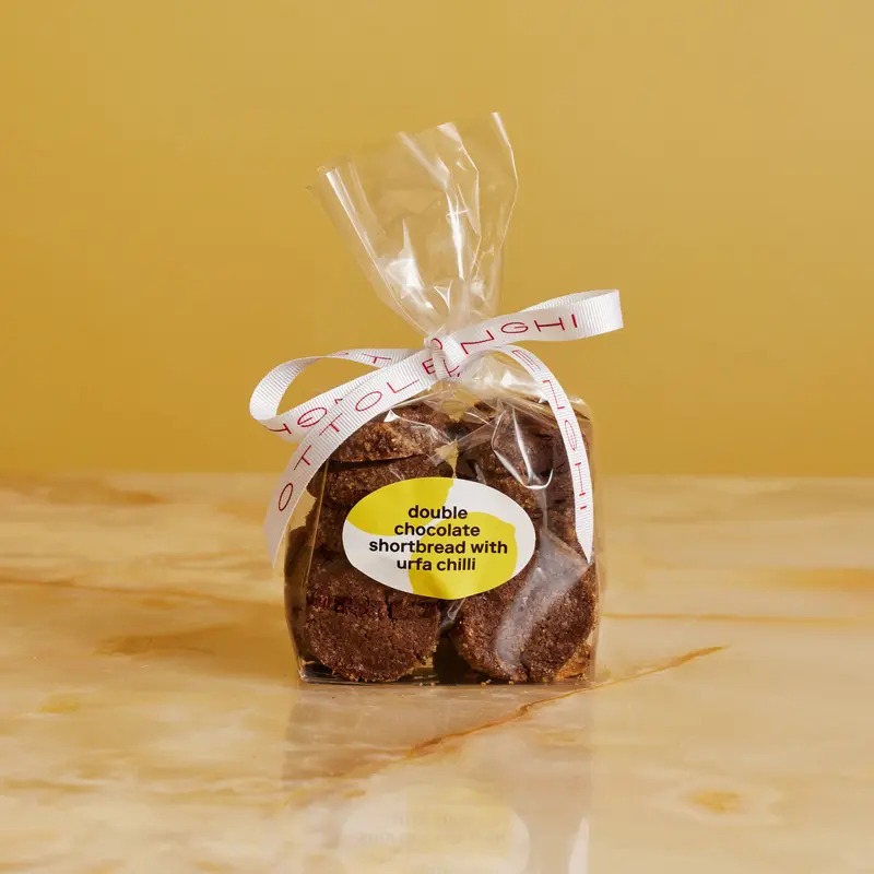 Double chocolate and chilli shortbread