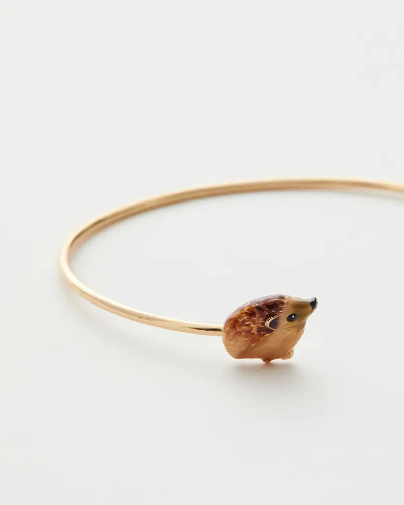 Enamel Hedgehog Bangle