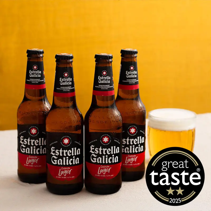Estrella Galicia 4.7% 330ml, Multi-pack