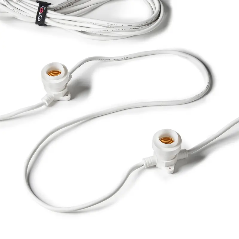 FestoonPro® E27 White Festoon Belt, Connectable