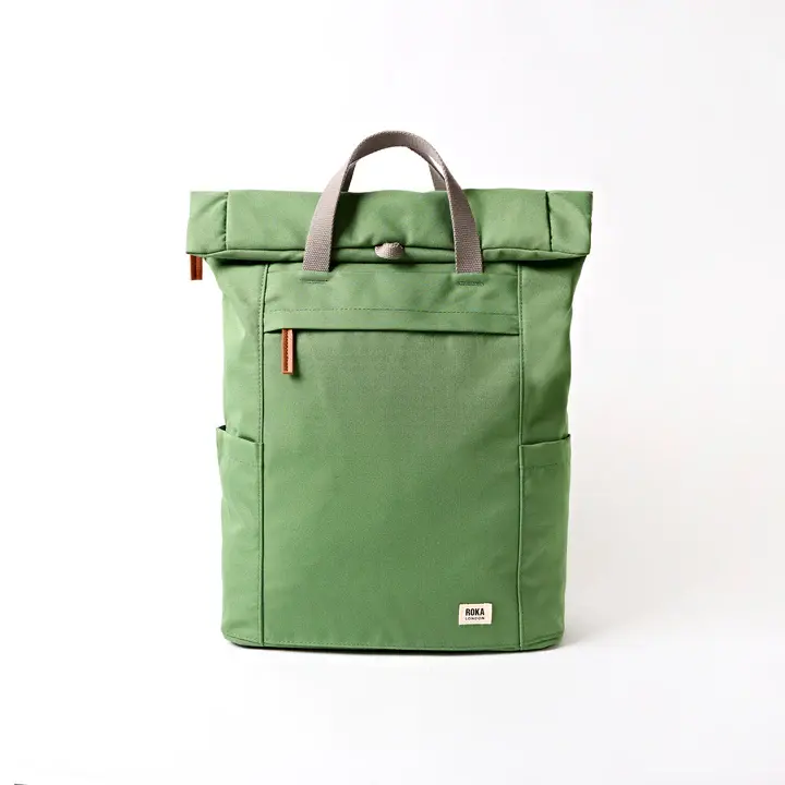 Finchley Small Backpack in Artichoke Canvas