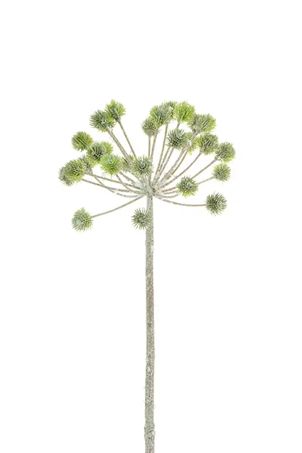 Frosty Pom Pom Spray - 68cm