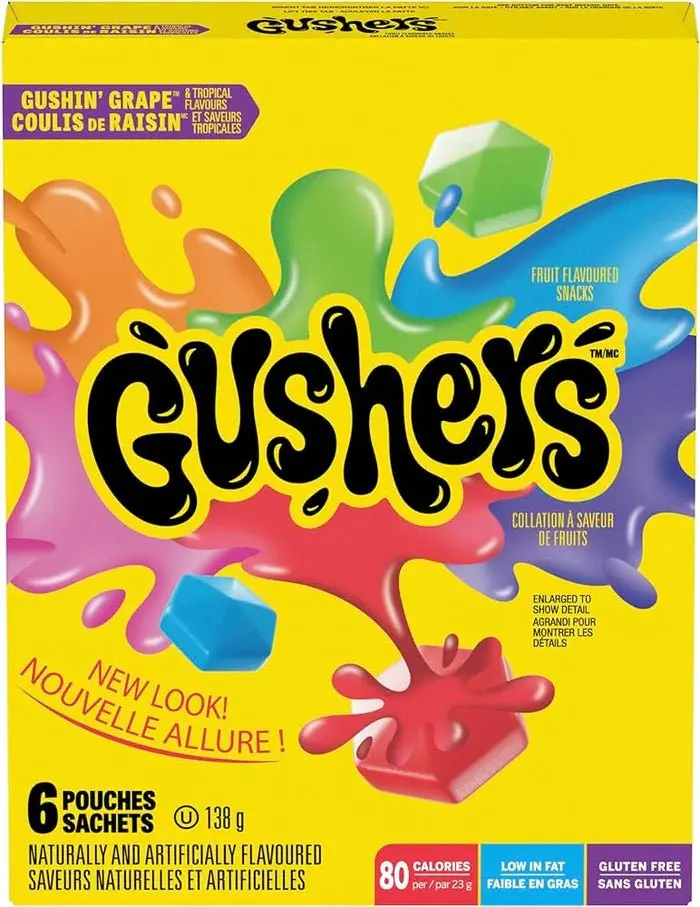 Fruit Gushers Gushin' Grape 138g