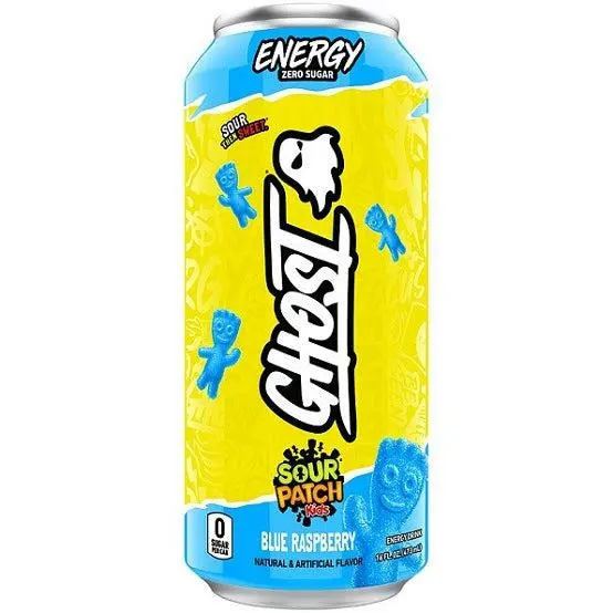Ghost Energy Sour Patch Kids Blue Raspberry 473ml