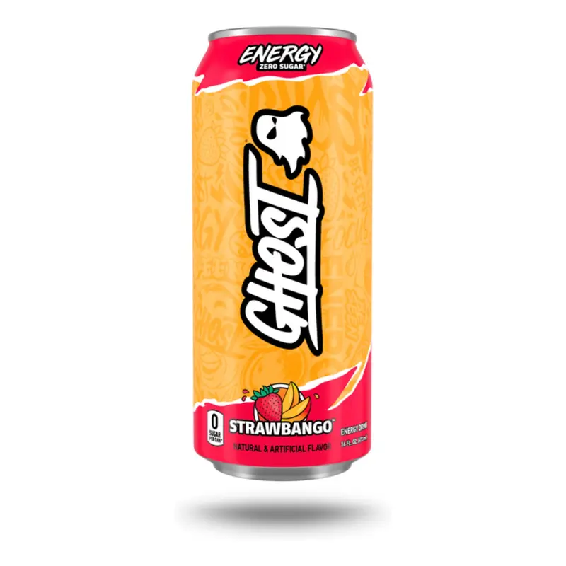Ghost Energy – Strawbango (Zero Sugar) 473ml