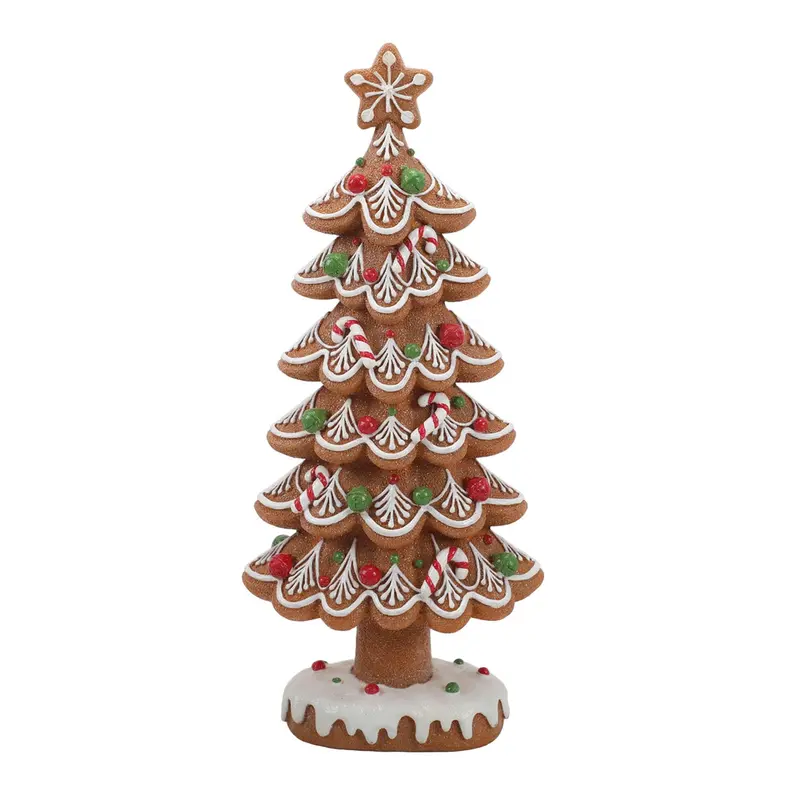 Gingerbread Christmas Tree - 38cm