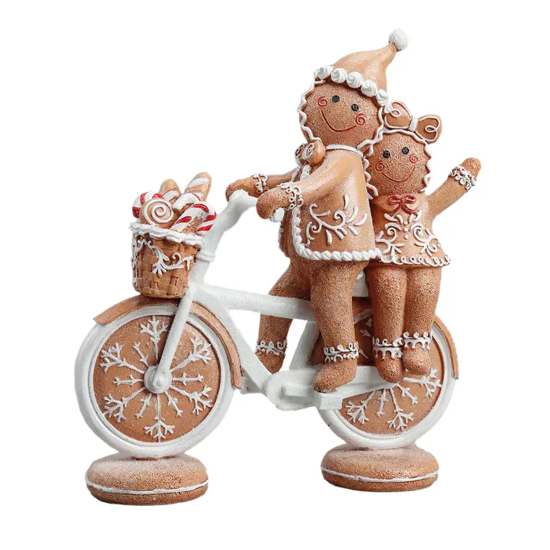 Gingerbread Cyclist - 25cm