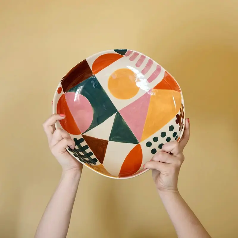 Glypha Large Serving Bowl