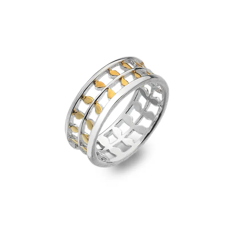 Golden Leaves Ring
