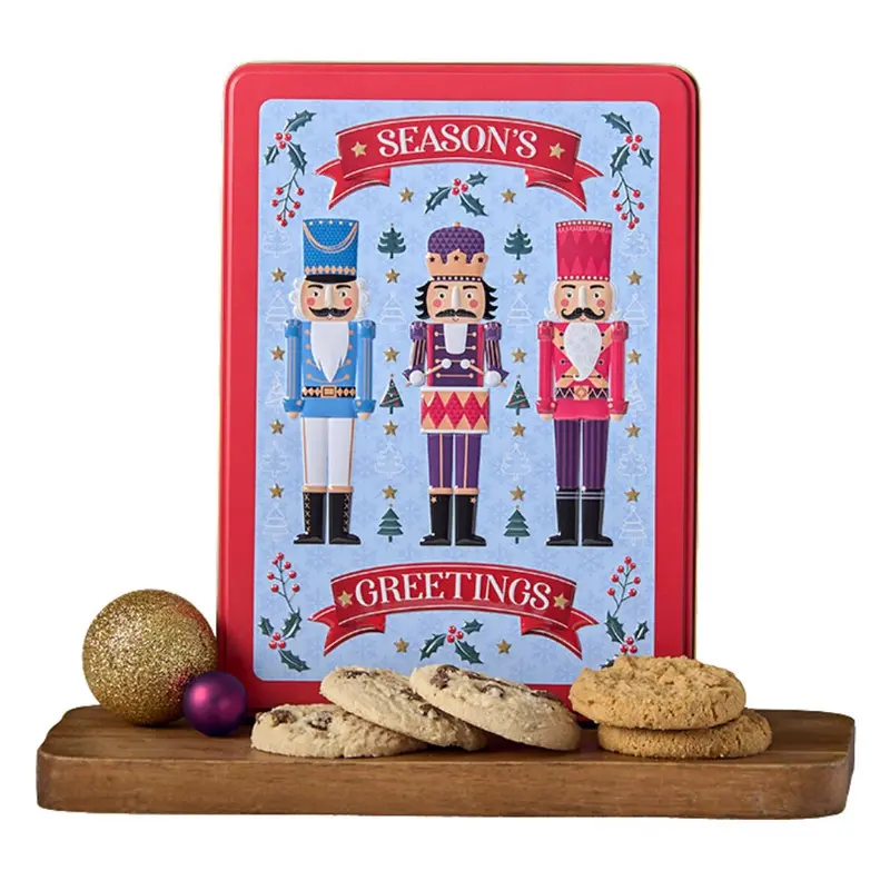 Grandma Wild’s Embossed Nutcracker Biscuit Tin