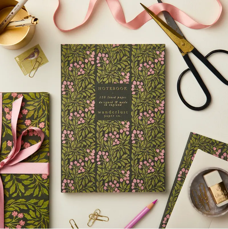 'Green Flora' Notebook