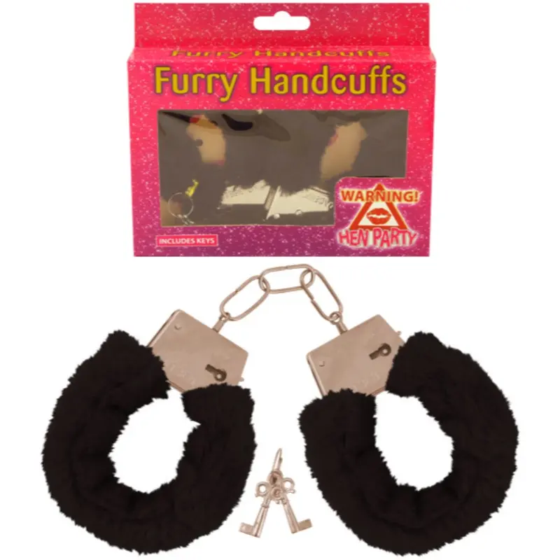 Handcuffs Fur Black