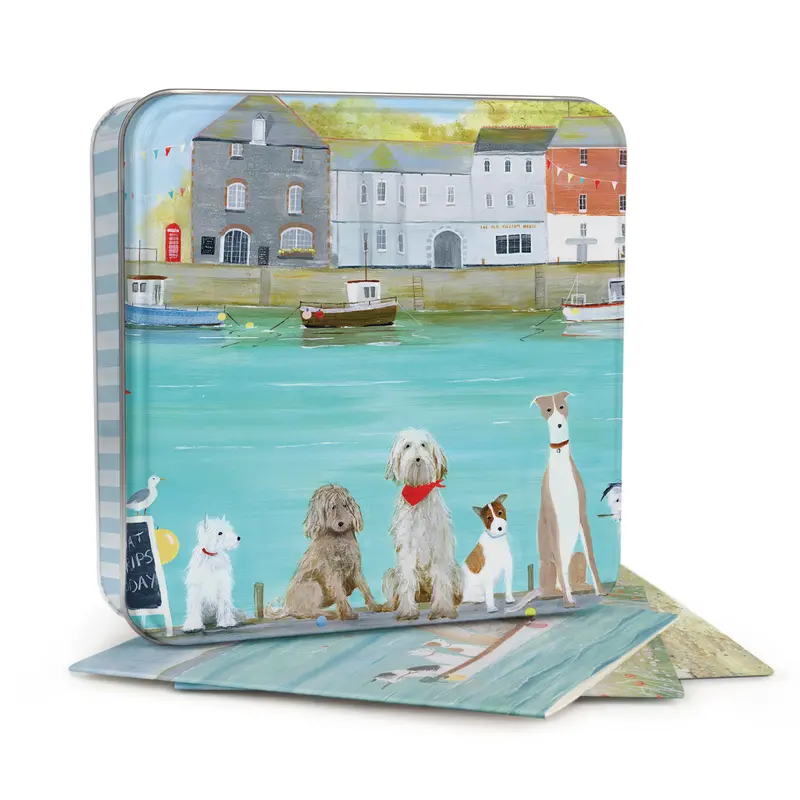 HC01NT - Boat Trip Notelet Tin