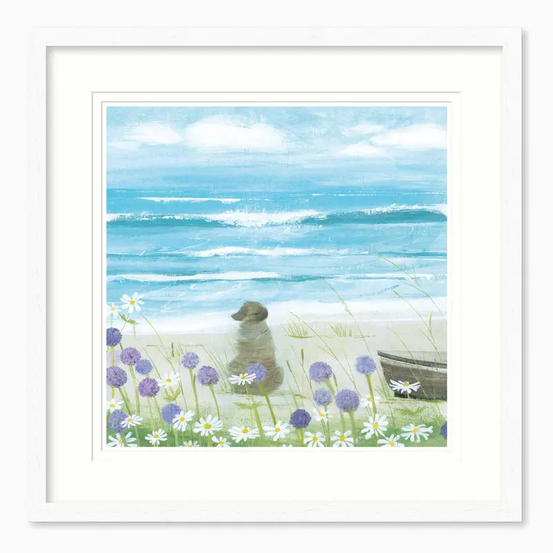 HC308F - Breakers Framed Print