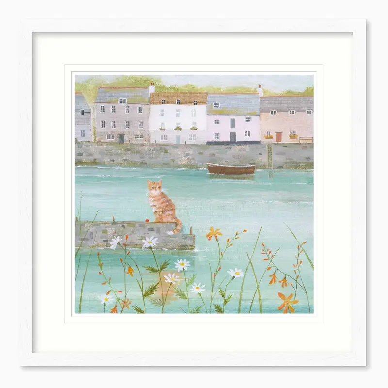 HC316F - Harbour Wall Framed Print