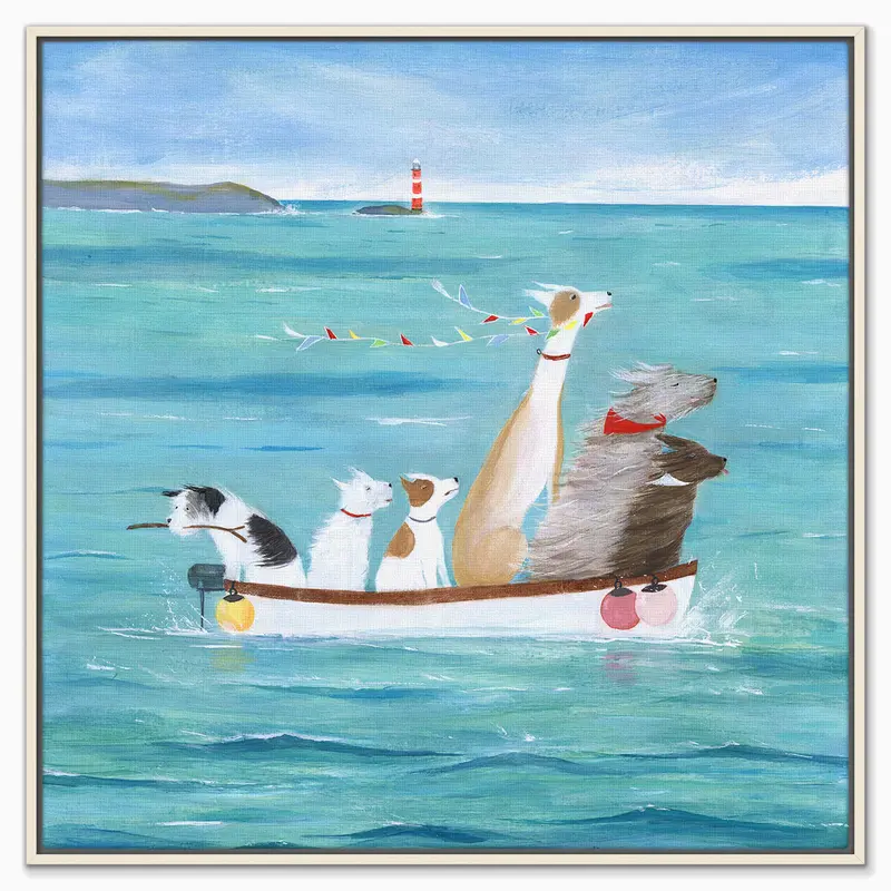 HCC354F - Headwind Framed Canvas
