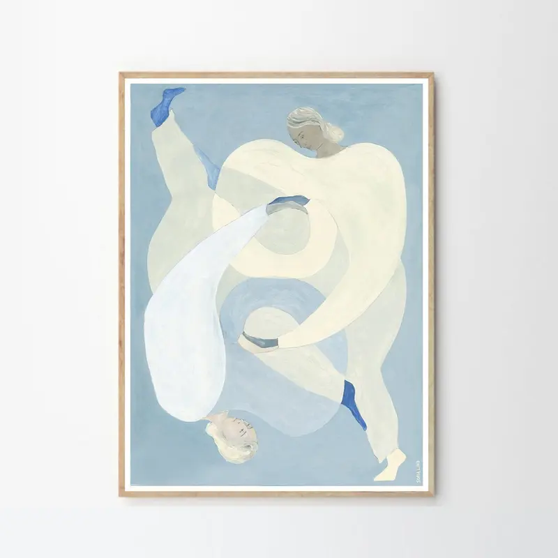 'Hold You' Art Print by Sofia Lind