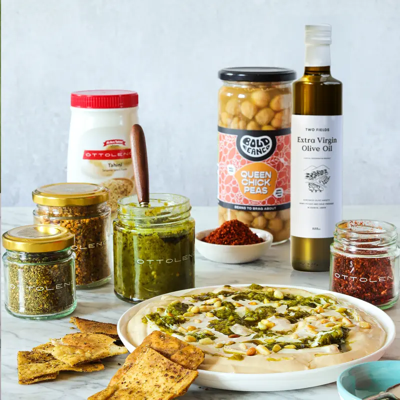 Hummus Ingredients Set