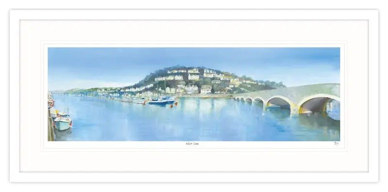 IC97F - West Looe Framed Print