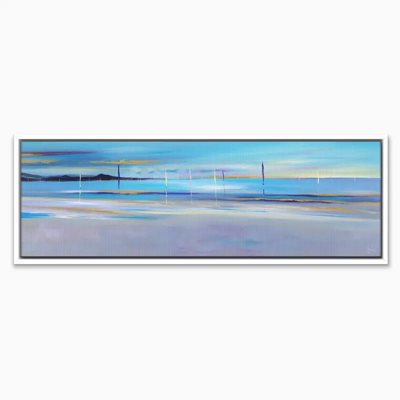 ICC127F - Coloured Sails Framed Canvas