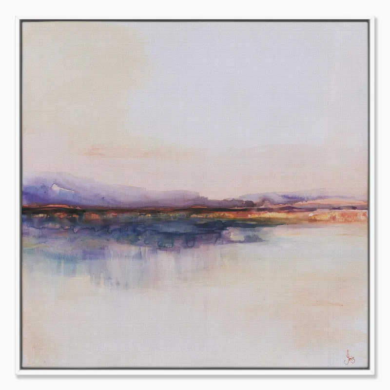 ICC134F - Distant Hills Framed Canvas