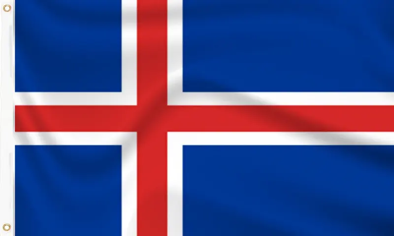 Iceland Flag